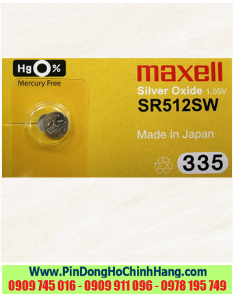 Maxell SR512SW _Pin 335